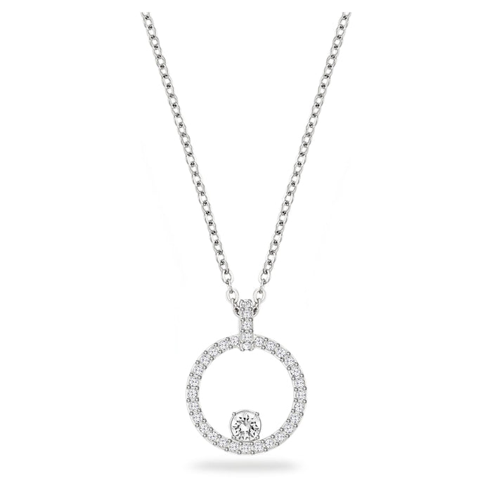 Swarovski Swarovski Creativity pendant, White, Rhodium plated - Time After Time Watches