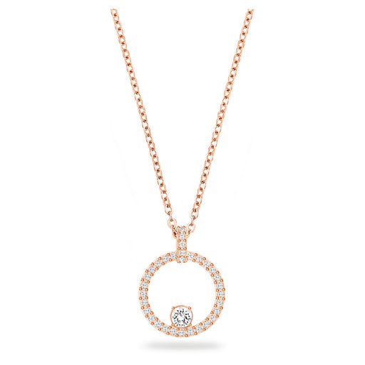 Swarovski Swarovski Creativity pendant, White, Rose gold-tone plated - Time After Time Watches
