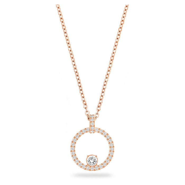 Swarovski Swarovski Creativity pendant, White, Rose gold-tone plated - Time After Time Watches