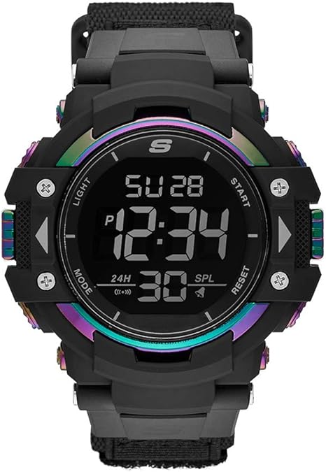 Skechers Skechers Men's Keats Black & Oil Slick SR1118 - Time After Time Watches