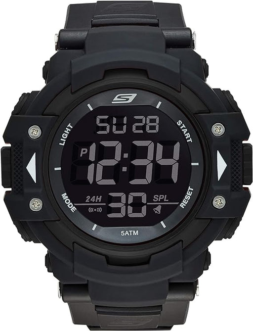 Skechers Skechers Men's Digital Black Fabric Strap SR1037 - Time After Time Watches