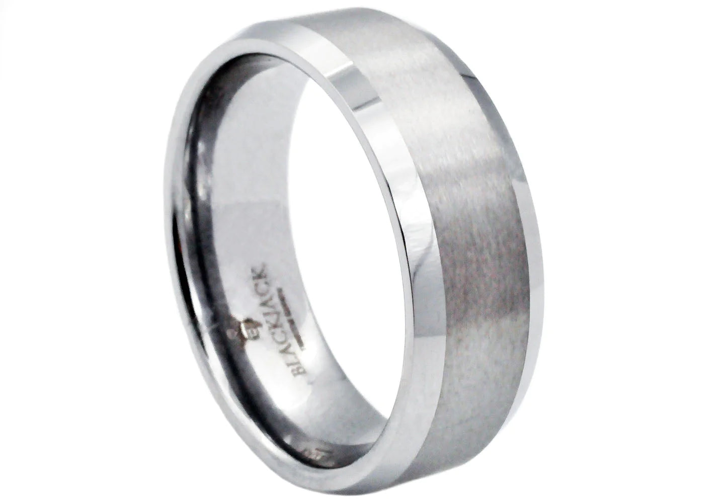 Blackjack Jewelry Blackjack Men's Tungsten Band Ring BJRT01W - Time After Time Watches