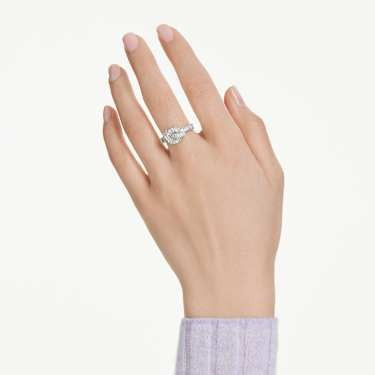 SWAROVSKI MATRIX KNOT RING SIZE 55