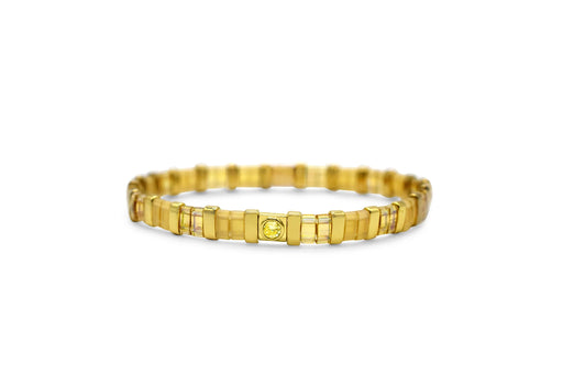 Skylar Paige Skylar Paige - Citrine / November - So Colorful Tila Bracelet - Time After Time Watches