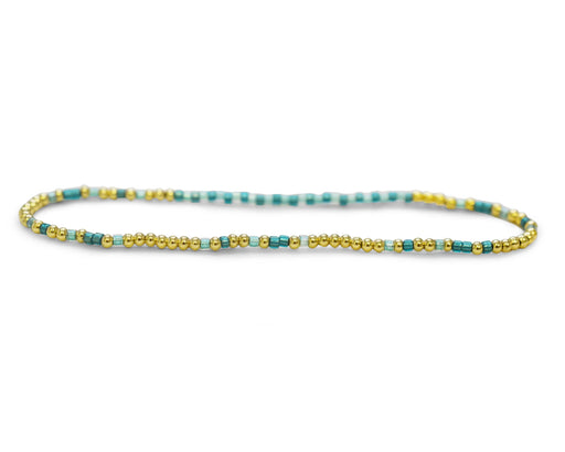 Skylar Paige Skylar Paige STRENGTH Sentimental Stackers Beaded Bracelets - Tonal Turq - Time After Time Watches