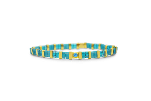 Skylar Paige Skylar Paige - Zircon / December - So Colorful Tila Bracelet - Time After Time Watches