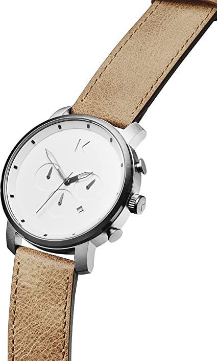 MVMT Chrono White Caramel - Main Image