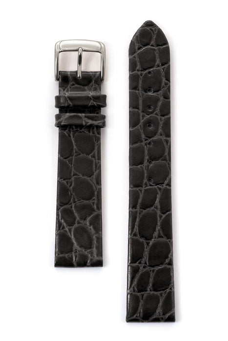 Speidel Men's Classic Crocodile Grain Leather Band in Black, Brown and Burgundy - Time After Time Watches