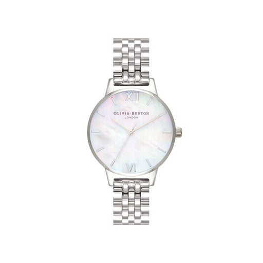 Olivia Burton Olivia Burton Mother Of Pearl Silver  OB16MOP02 - Time After Time Watches