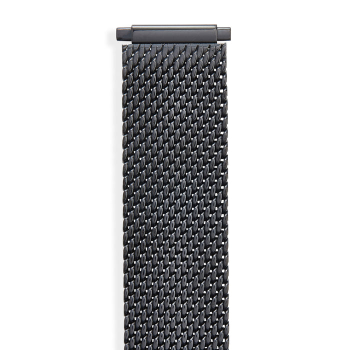 Speidel Mens 18-22MM Stainless Steel Mesh Band with Straight Adjustable End in Gold, Silver or Black - Time After Time Watches