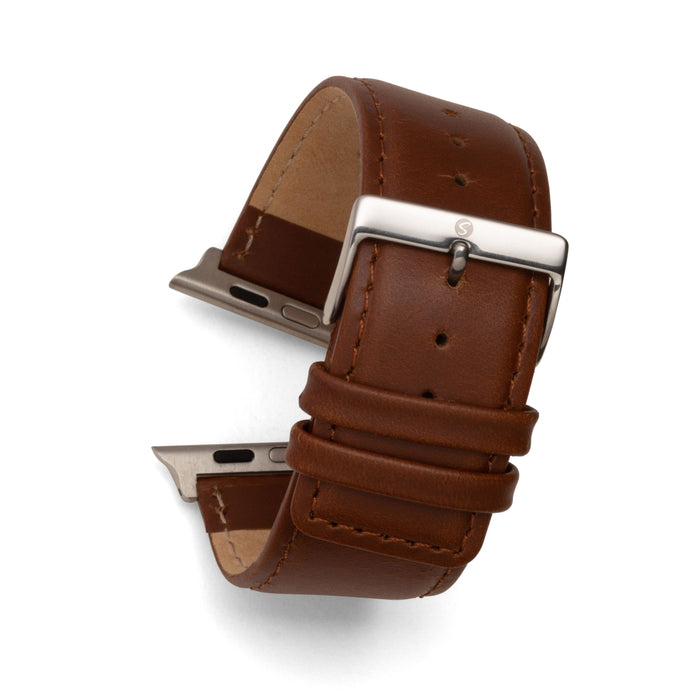 Speidel Square Tip Oiled Leather For the Apple Watch - Time After Time Watches