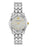 Greca Time 35MM Stainless Steel Watch Silver Dial SST Bracelet