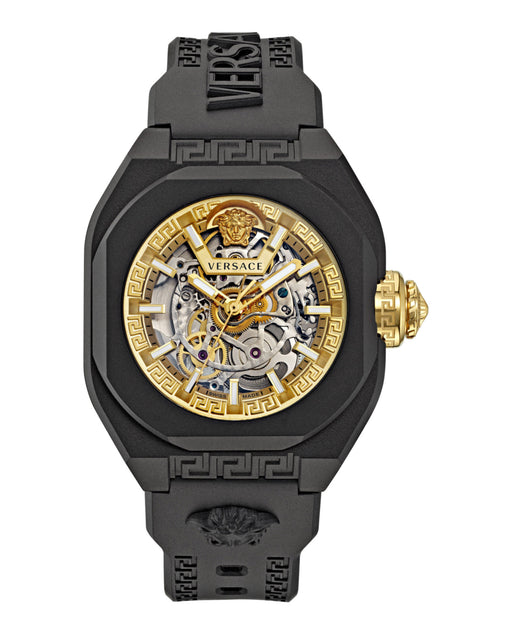 Versace Versace V-Legend Skeleton Black Watch - Time After Time Watches