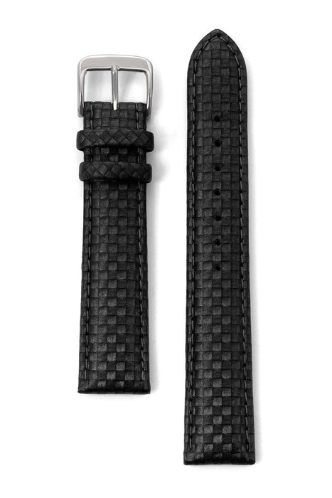 Speidel Mens Carbon Fiber Leather Watchband - Time After Time Watches