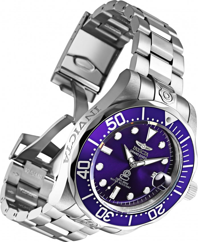 Invicta Men's Pro-Diver Automatic SS & Blue 3045 — Time