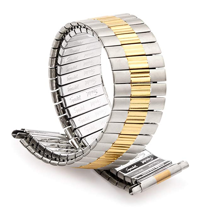 Speidel Men's Twist-O-Flex 16-22MM Adjustable End Bands - Time After Time Watches