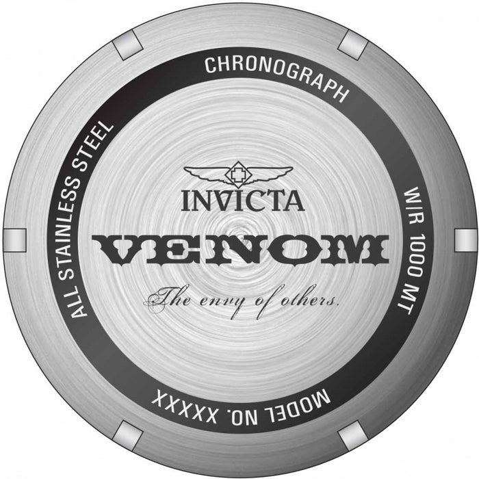 Invicta Men's Venom Chrono Black Dial Gold Bracelet - 29644
