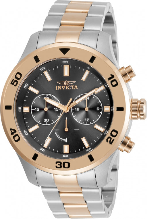 Invicta Men's Specialty Chrono Rose Case Two Tone Rose Bracelet - 28890