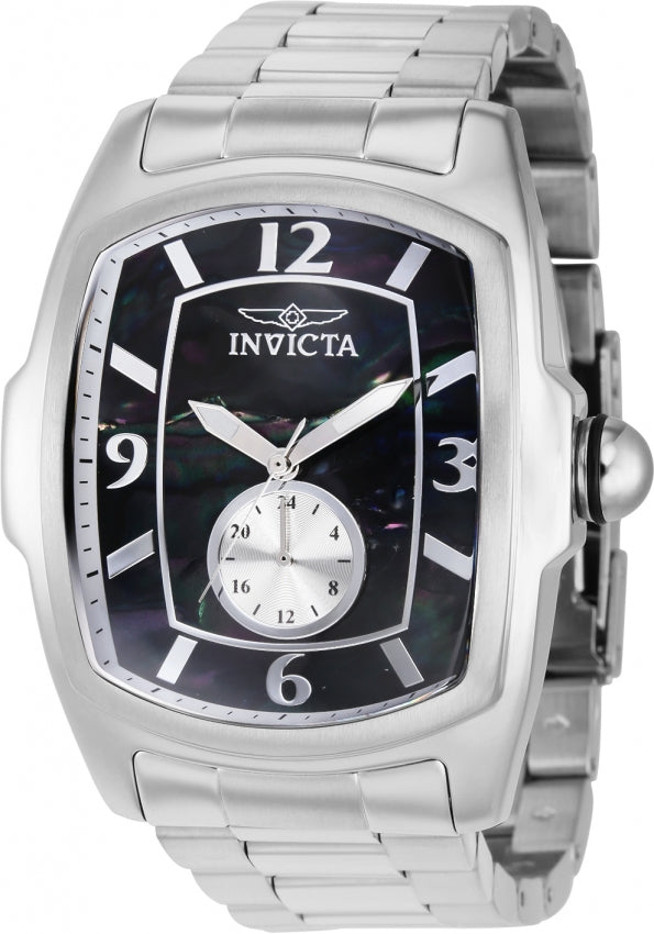 Inivcta Men s Lupah Abalone Dial SS Bracelet 39815 Time After Time