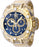 Invicta Men's Flying Fox Chrono Blue Dial Gold Bracelet - 38742