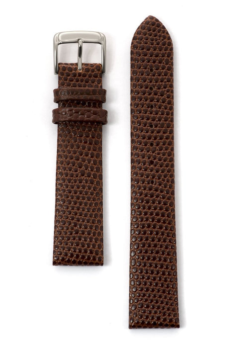 Speidel Men's Lizard Grain Leather Band in Black and Brown - Time After Time Watches
