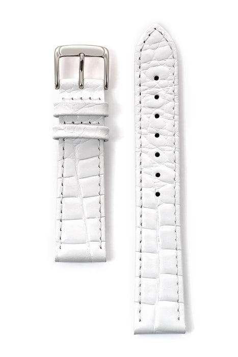 Speidel Men's Alligator Grain Leather Band in Black, Brown, Red and White - Time After Time Watches