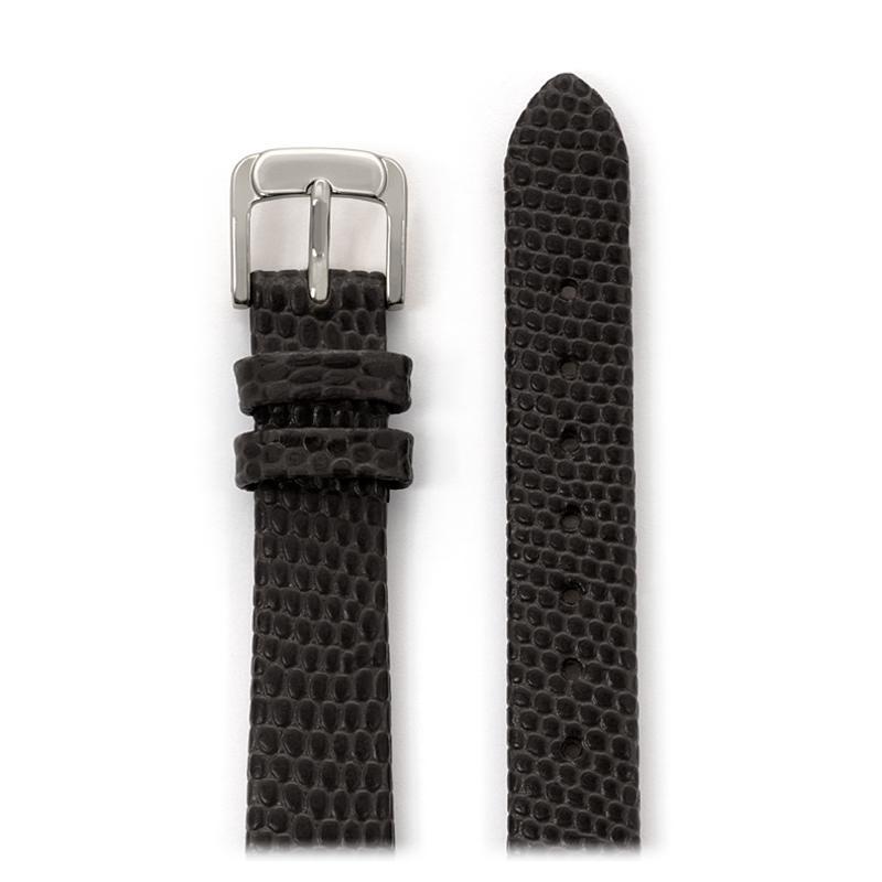 Leather Watch Band For Women, Replacement Lizard Grain Watch  display picture 3