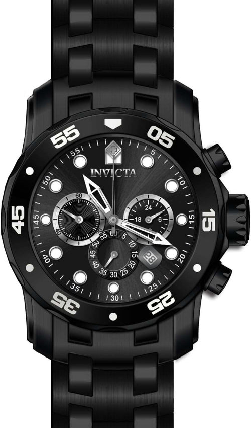 Invicta Men s Pro Diver 0076 Black Time After Time