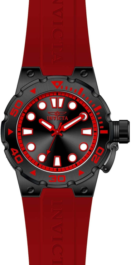 Invicta Men's Pro Diver Red & Black 16139 — Time After Time