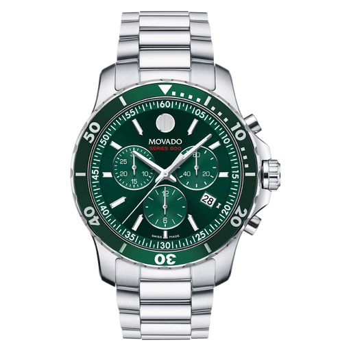 MOVADO Movado Series 800 Green Chrono - 2600179 - Time After Time Watches