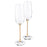Swarovski Swarovski Crystalline Toasting Flutes , Gold Tone (Set of 2) - Time After Time Watches