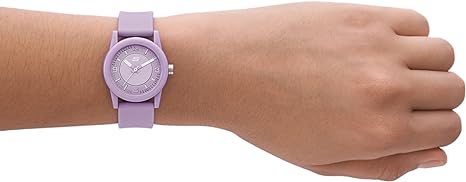 Skechers women's lavender rosencrans mini style 30mm dial, 16mm band, analog water resistant. 