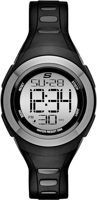 Skechers womens sport style digital watch, 50 meters of water resistance. 