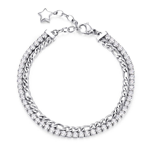 Brosway Italia Brosway Italia Desideri Double Tennis Bracelet BEI045 - Time After Time Watches