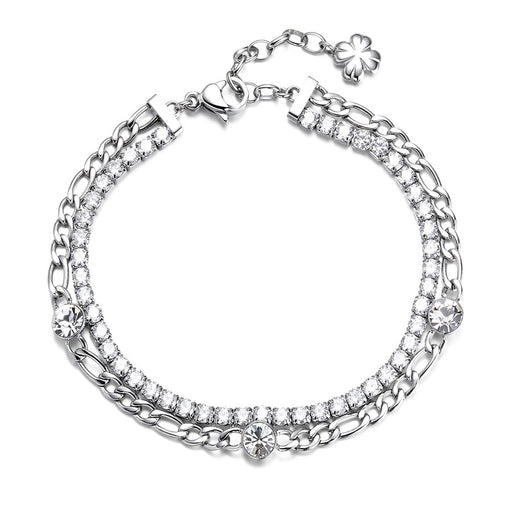 Brosway Italia Brosway Italia Desideri Double Tennis Bracelet BEI047 - Time After Time Watches