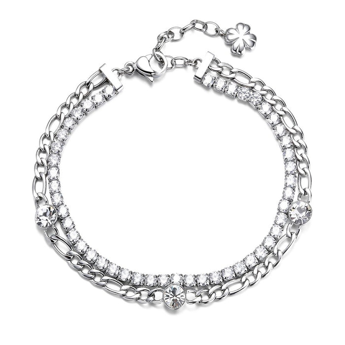 Brosway Italia Brosway Italia Desideri Double Tennis Bracelet BEI047 - Time After Time Watches