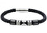 Blackjack Jewelry Blackjack Men's Bracelet Black Leather & SS BJB180 - Time After Time Watches