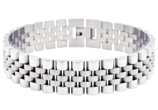 Blackjack Jewelry Blackjack Men's Bracelet Watch Style Link BJB232W - Time After Time Watches