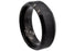 Blackjack Men's Black-Plated Tungsten Ring BJRT01B