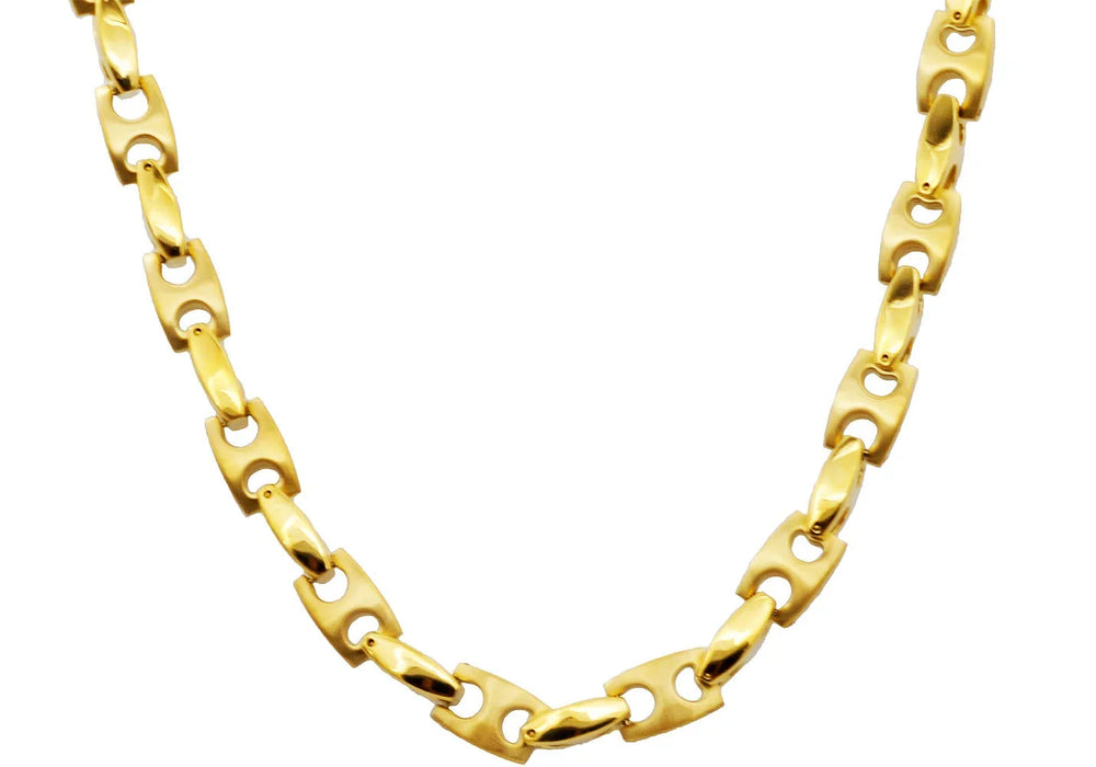 Stainless Steel Anchor Link Chain Link Necklace