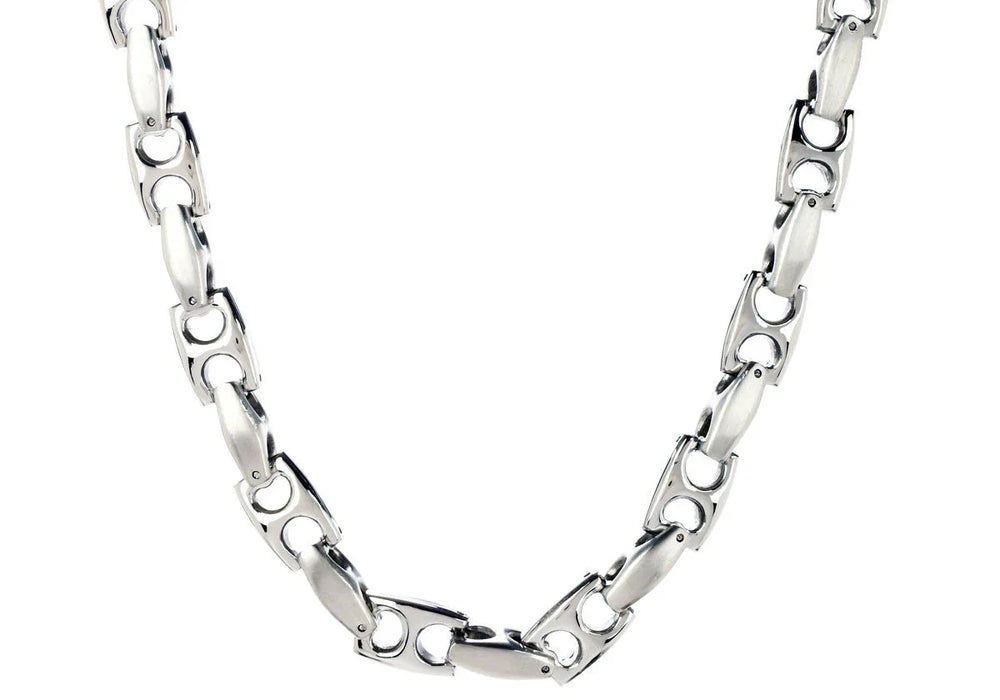 Stainless Steel Anchor Link Chain Link Necklace