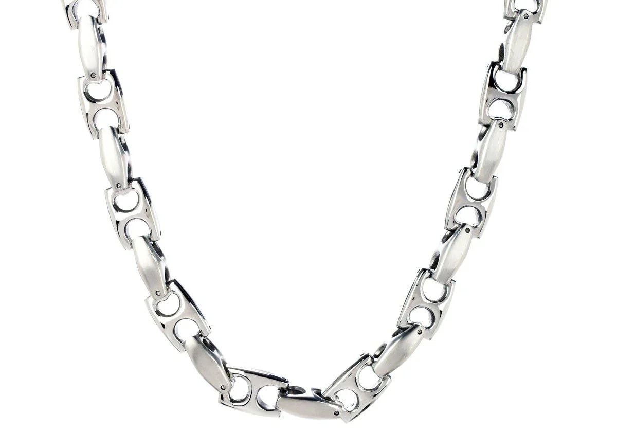 Stainless Steel Anchor Link Chain Link Necklace