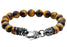 Blackjack Jewelry Blackjack Men's Beaded Tiger Eye Bracelet BJS16BTE - Time After Time Watches