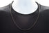 Blackjack Men's Black SS Rope Chain Necklace BJS26NB5M