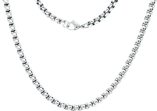 Blackjack Jewelry 5mm Round Box Link Chain - Time After Time Watches