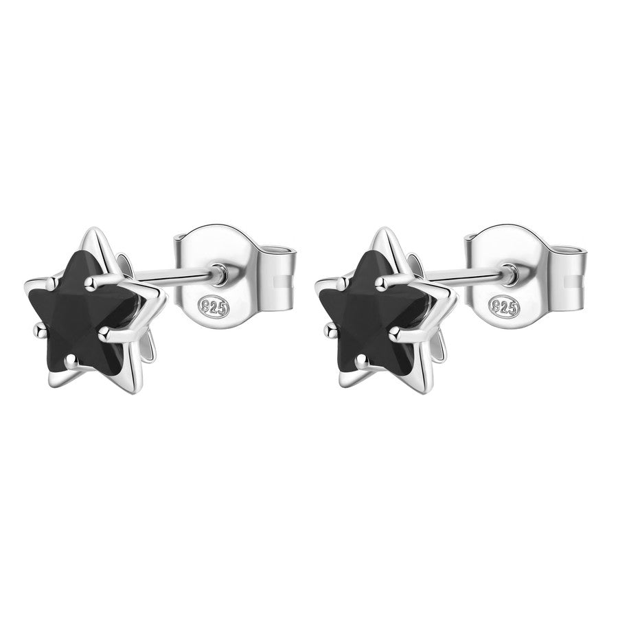 Brosway Italia BROSWAY MYSTERY BLACK STAR EARRINGS - Time After Time Watches
