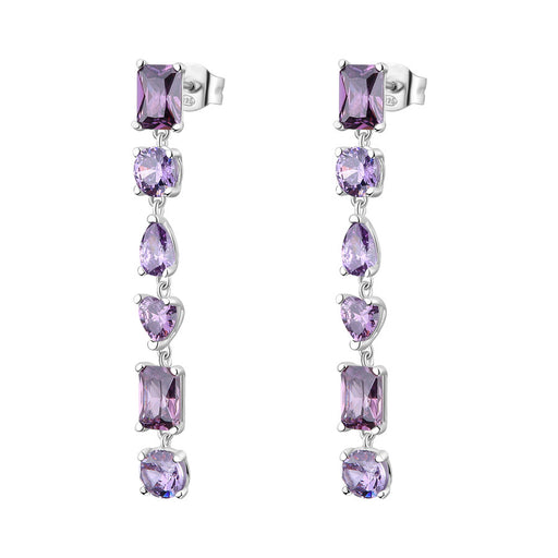 Brosway Italia BROSWAY FANCY MAGIC PURPLE EARRINGS - Time After Time Watches
