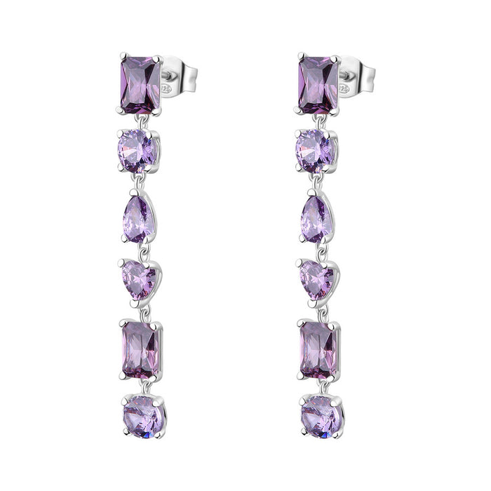 Brosway Italia BROSWAY FANCY MAGIC PURPLE EARRINGS - Time After Time Watches