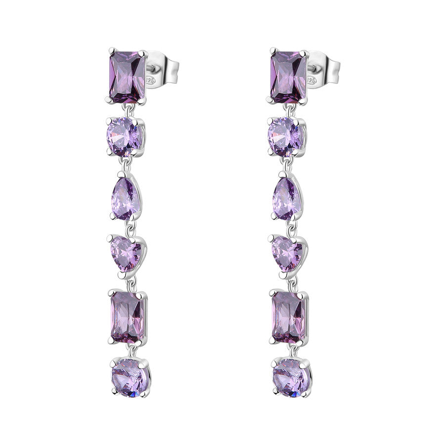 Brosway Italia BROSWAY FANCY MAGIC PURPLE EARRINGS - Time After Time Watches