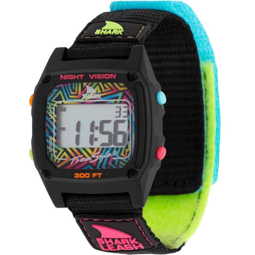 Freestyle Shark Classic Leash - NEON WAVE FS101117